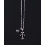 柄2 | Mラインストーンモチーフネックレス | WEGO【MEN】