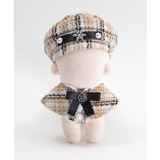 キャメル | ぬいツイードケープセット12cm | WEGO【WOMEN】