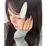 ホワイト | Lビジューアクリルクリップ | WEGO【WOMEN】