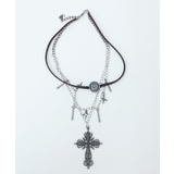 L2連BIGクロスネックレス | WEGO【WOMEN】 | 詳細画像1 