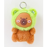 グリーン | ぷっくりカピバラぬいぐるみキーホルダー | WEGO【WOMEN】