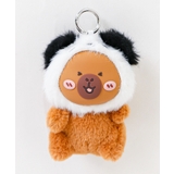 ホワイト | ぷっくりカピバラぬいぐるみキーホルダー | WEGO【WOMEN】