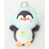 ブルー | ぷっくりぺんぎんぬいぐるみキーホルダー | WEGO【WOMEN】