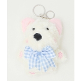 リボンdogぬいぐるみキーホルダー | WEGO【WOMEN】 | 詳細画像1