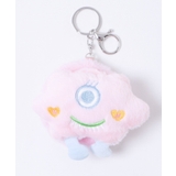 ピンク | くもくもモンスターぬいぐるみミラーキーホルダー | WEGO【WOMEN】