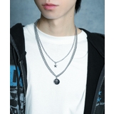 柄3 | Mモチーフレイヤードネックレス | WEGO【MEN】