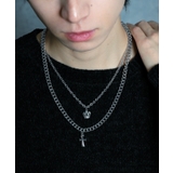 Mモチーフレイヤードネックレス | WEGO【MEN】 | 詳細画像2