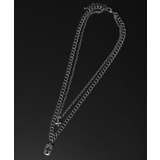 Mモチーフレイヤードネックレス | WEGO【MEN】 | 詳細画像17