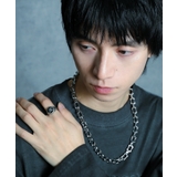 Mスクエアリンクチェーンネックレス | WEGO【MEN】 | 詳細画像4