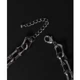 Mスクエアリンクチェーンネックレス | WEGO【MEN】 | 詳細画像9