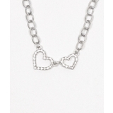 Lラインストーンダブルモチーフネックレス | WEGO【WOMEN】 | 詳細画像11 