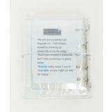 グラフィックシールバインダー | WEGO【WOMEN】 | 詳細画像2 