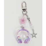 ライトパープル | オーロラクリアヘッドホンキーホルダー | WEGO【WOMEN】