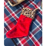 ブラウン | クリスマスレオパードくつした | WEGO【WOMEN】