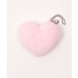 ライトピンク | ふわふわハートIDフォトチャーム | WEGO【WOMEN】