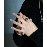 柄2 | Mイニシャルボリュームリング | WEGO【MEN】