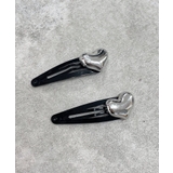 L2Pメタルモチーフパッチンピン | WEGO【WOMEN】 | 詳細画像1 