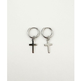 M2Pクロスモチーフステンレスピアス | WEGO【MEN】 | 詳細画像4 