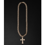 Mモチーフラインストーンネックレス | WEGO【MEN】 | 詳細画像1