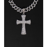 Mモチーフラインストーンネックレス | WEGO【MEN】 | 詳細画像2