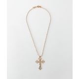 Lクロスボールチェーンネックレス | WEGO【WOMEN】 | 詳細画像2