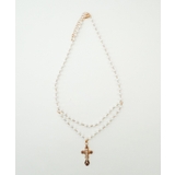 Lパールチェーンクロスネックレス | WEGO【WOMEN】 | 詳細画像3