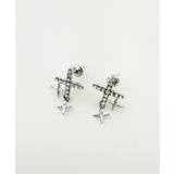 Lラインストーンモチーフピアス | WEGO【WOMEN】 | 詳細画像2