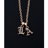 Mラインストーンダブルモチーフネックレス | WEGO【MEN】 | 詳細画像14 