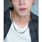 柄1 | Mミニモチーフビーズネックレス | WEGO【MEN】