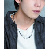 Mミニモチーフビーズネックレス | WEGO【MEN】 | 詳細画像2 
