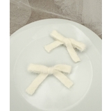 ホワイト | L2Pシャギーリボンクリップ | WEGO【WOMEN】