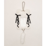 ホワイト | なりきりネコカードホルダーキーホルダー | WEGO【WOMEN】