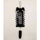 ブラック | なりきりネコロングフォトケースキーホルダ- | WEGO【WOMEN】