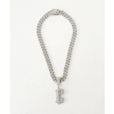 Mモチーフラインストーンネックレス | WEGO【MEN】 | 詳細画像6 