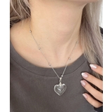 柄1 | Lクリアハートモチーフネックレス | WEGO【WOMEN】