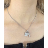 L2Pラインストーンモチーフネックレス | WEGO【WOMEN】 | 詳細画像1 