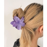 パープル | Lラメフラワーバンス | WEGO【WOMEN】