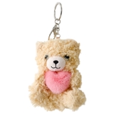 ハートベアぬいぐるみキーホルダー | WEGO【WOMEN】 | 詳細画像1