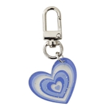 ブルー | カラフルハートキーホルダー | WEGO【WOMEN】