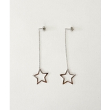 柄1 | LステンレスBIGモチーフロングピアス | WEGO【WOMEN】