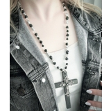 LBIGクロスビーズチェーンネックレス | WEGO【WOMEN】 | 詳細画像1 