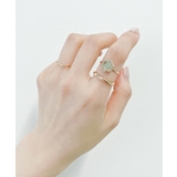 柄4 | L3Pラメモチーフリング | WEGO【WOMEN】