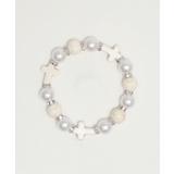 柄1 | Lクロスストーンブレス | WEGO【WOMEN】