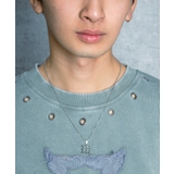 Mイニシャルネックレス | WEGO【MEN】 | 詳細画像7 