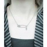 Lスセーフティピンモチーフネックレ | WEGO【WOMEN】 | 詳細画像2 