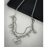 Lマルチチャームダブルネックレス | WEGO【WOMEN】 | 詳細画像1 