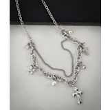 Lマルチチャームダブルネックレス | WEGO【WOMEN】 | 詳細画像4 