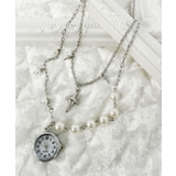 柄1 | Lフェイクウォッチモチーフネックレス | WEGO【WOMEN】