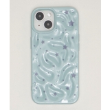 柄1 | パステルスターiphoneケース(ブルーソノタ) | WEGO【WOMEN】
