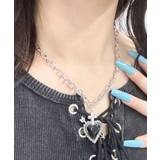 ブラック | Lセイクリッドハートネックレス | WEGO【WOMEN】
